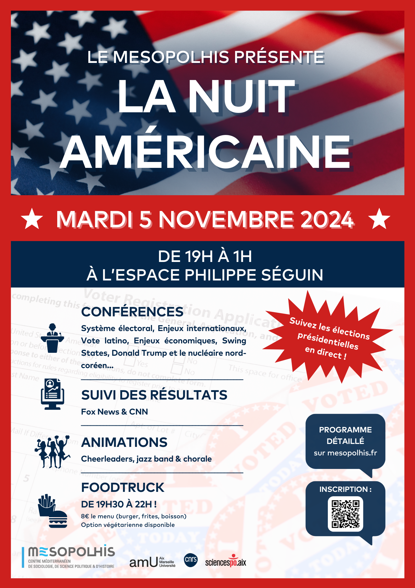 Affiche La Nuit Américaine MESOPOLHIS