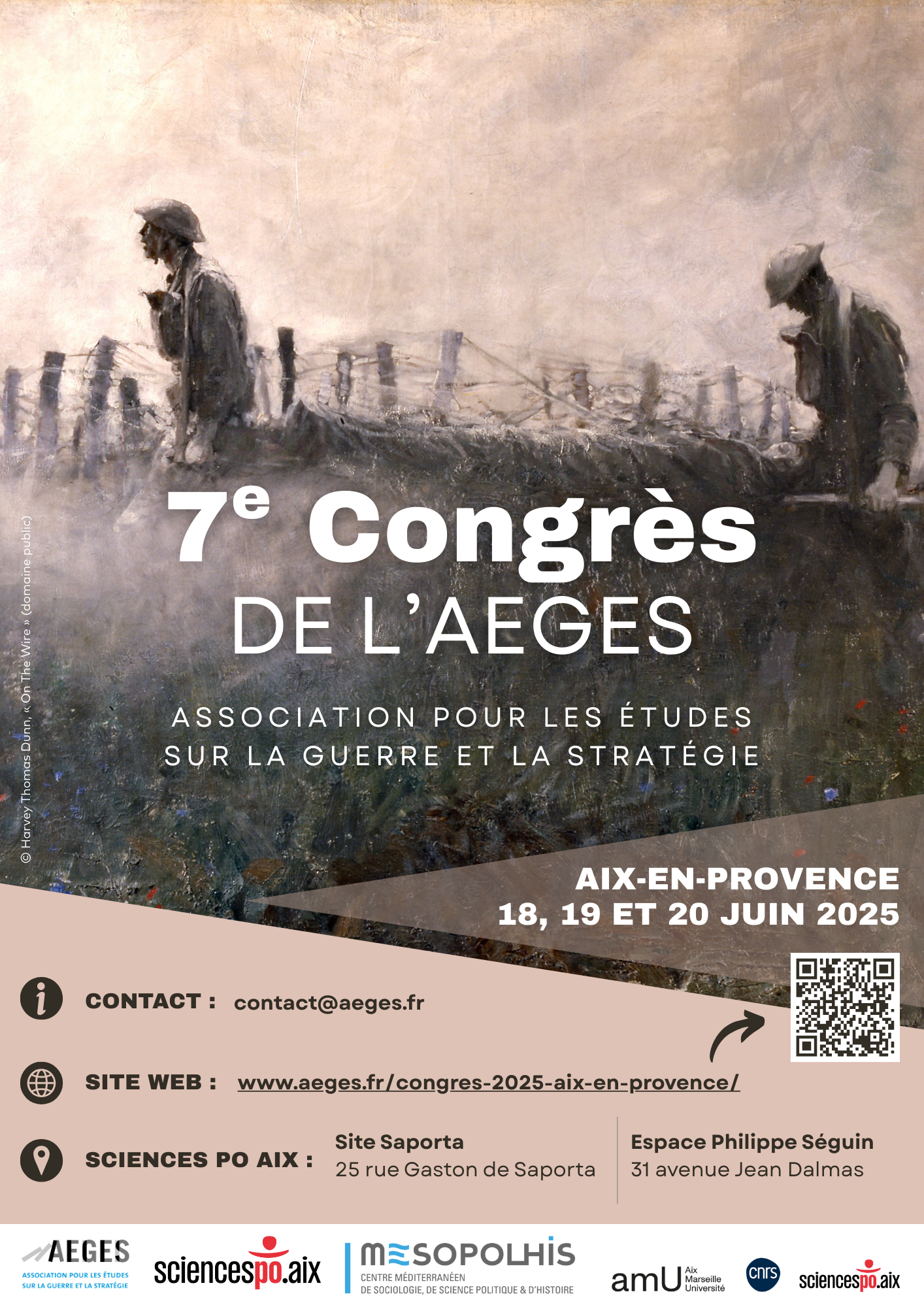 Affiche AEGES 2025