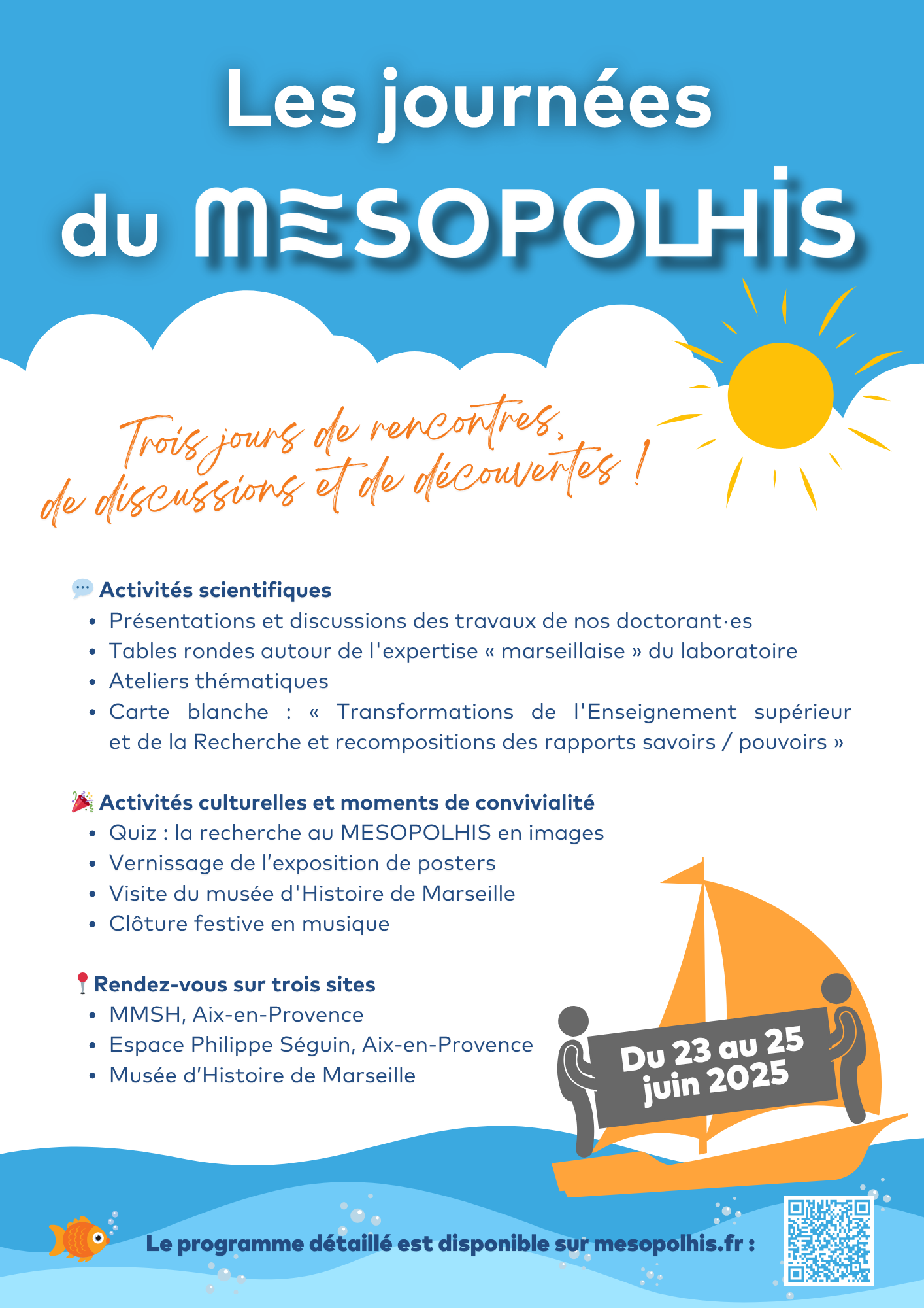 Affiche Journées MESOPOLHIS 2025 (A3)